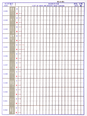 6-091 Table needle